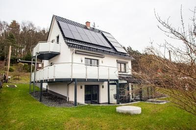Weinberghaus Prossen, Haus mit Sauna und Whirlpool für maximal 8 Personen