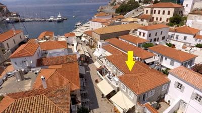 Hydra's Pearl - White Pearl, Luxury Mansion, No steps, 50m from the port
