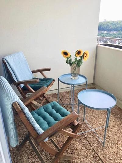 großes Appartement mit Aussichtsbalkon