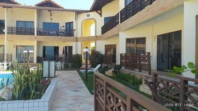 THE FOUNTAINS 110 - Apartamento em lindo condomínio pé na areia da Praia das Fontes em Beberibe - CE
