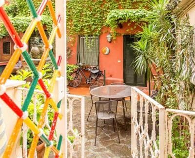 Charming Studio near the Colosseum in Rome, 45 m² with Balcony