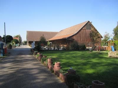 Schlaffass-Camping Gutshof Donauried