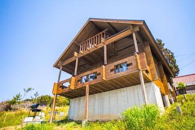 Awaji Seaside Log house in Goshiki 1