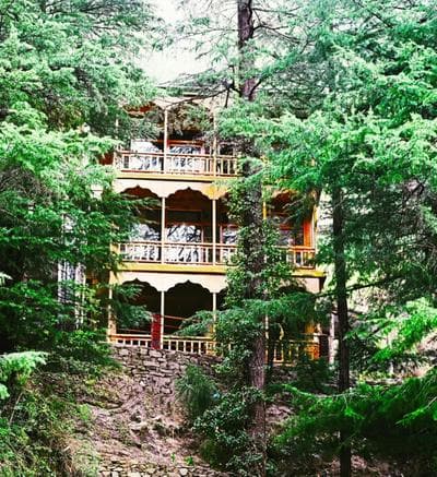 Cedar stream house