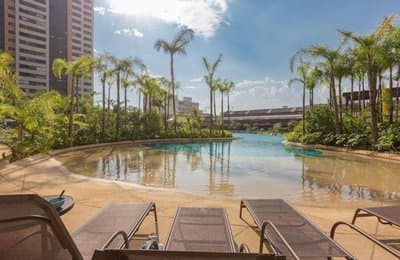 502 Apt dentro de um verdadeiro Resort no centro de SP