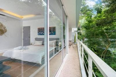 seaview and quiet surrounded by trees 75smetre