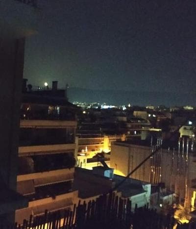 Spacious private rooftop studio, mountain and sea view