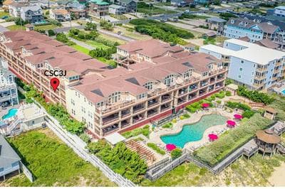 Good Trouble - Croatan Surf Club, Ocean View, Indoor and Outdoor Pool, Hot Tub, Pets Ok, YR Flex