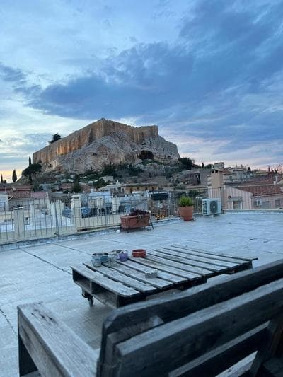 Plaka With Acropolis Rooftop View Access
