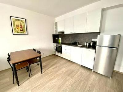 Two-room apartment with garage in the center