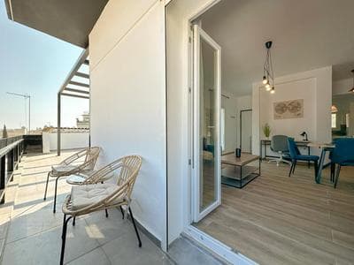 Santa Barbara C1 Cityscape 68sqm apt in Nea Smirni