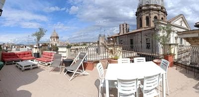 Terrace Apartment On The Monuments Of Rome