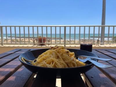 Veranda sul mare di Donnalucata