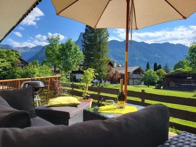 Alpenblick mit super Bergblick und Terrasse