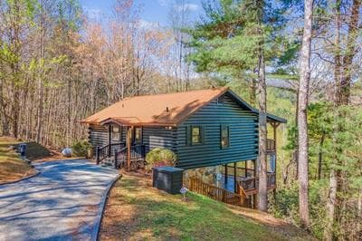 Quiet Summer Escape 2 Kings Hot Tub Private Mountain Views Pets OK