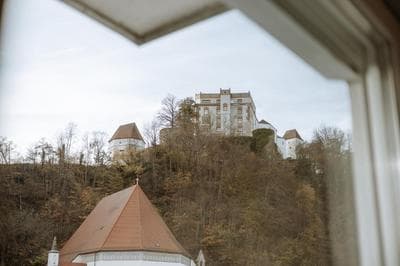 Stilvolles Appartement mit Blick auf das Dreiflüsse-Eck