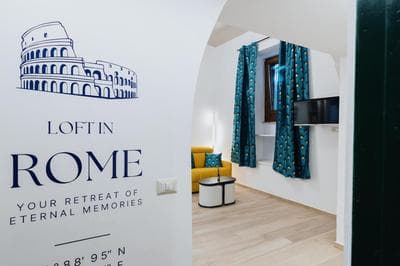 Modern loft in central Rome