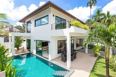 Villa White Pool