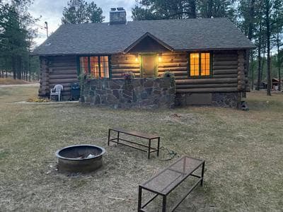 Historic Log Cabin #14 at Horse Creek Resort