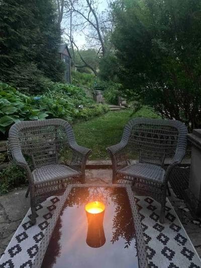 Boho Garden Bungalow Near IU, Downtown, EV Level 2 Station