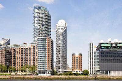 Luxury River View Canary Wharf Apartment