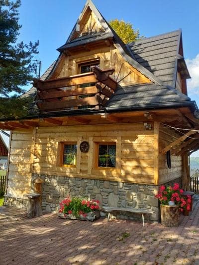 DOMEK GÓRALSKI z kominkiem TATRA COTTAGE