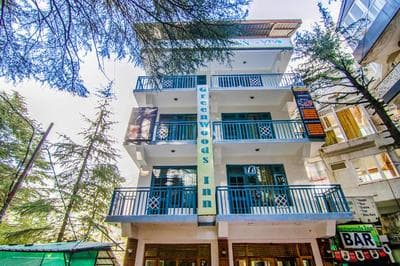 Greenwoods Inn Mcleodganj #Parking #lift #All Balcony Rooms #Rooftop Terrace #Prime Location # Close to the Triund Trek Point 400 Mtr Head