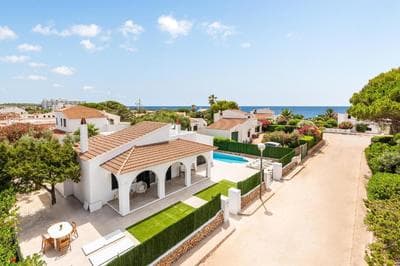 Ferienhaus mit Privatpool für 6 Personen ca 181 qm in Cap d'Artrutx, Menorca Südküste von Menorca