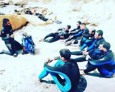 Mayorca scuba diving dakhla