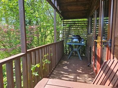 Treetops Lodge, private Cornish hideaway, parking, garden