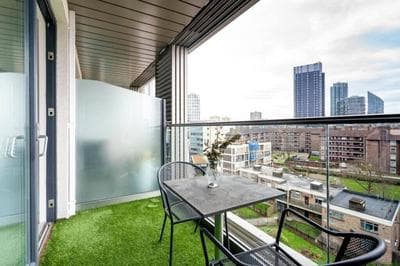1 bedroom penthouse flat in East London