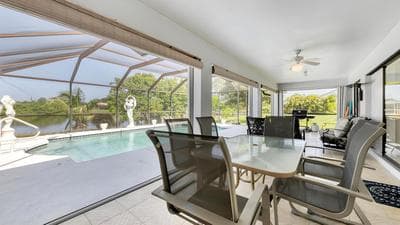 New house 3-room pool lake view