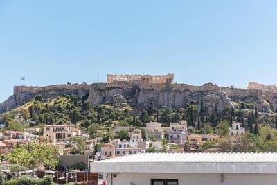 Stylish Studio: Acropolis View in Monastiraki Sq.