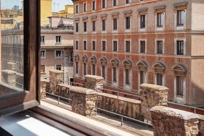 2 BR Flat with two Private Vatican Terrace
