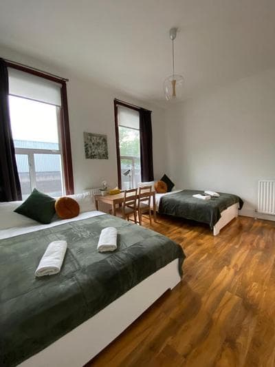 Comfy Private Bedrooms across the Euston Station
