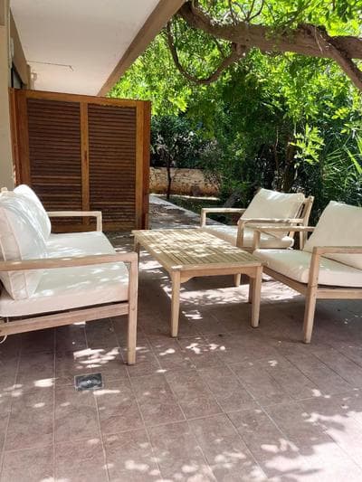 Vouliagmeni 2bed garden flat