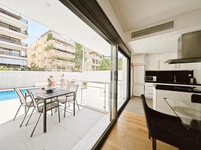 Costa Voula Private Pool Penthouse by the Beach