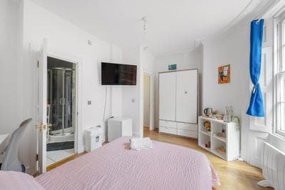 Lovely bedroom with private bathroom