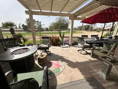 Spacious 1 BR villa on golf course with epic views!