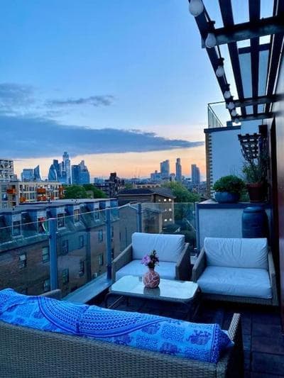 Top floor 1bed appartement with balcony, city view
