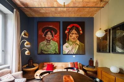 Art and luxury apartment in the center of Rome