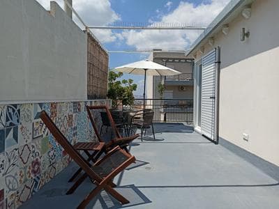 Terrace holiday studio apartment