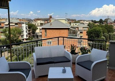 Luxury penthouse Rome con Amaca privata