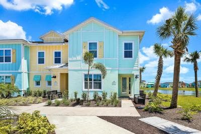 Beautiful Waterfront Villa Near Disney With Margaritaville Resort & Island H20 Waterpark Access - 3017Cs
