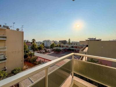 Light & Ample Flat near Glyfada Center