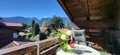 Apartment PANORAMA, voller rundum Bergblick, ruhige und sonnige Lage, KÖNIGSCARD