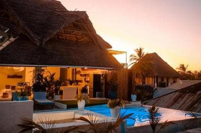 Gorgeous Private Penthouse in the Heart of Paje Zanzibar steps to Paje Beach with all restaurants shops & amenities on your doorstep