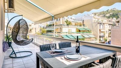 Cozy apartment with large terrace