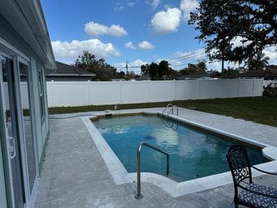 Pool house at Adair