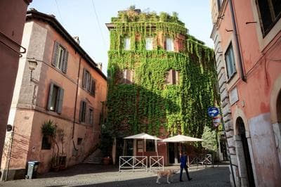 Trastevere house with balcony,quiet NEW
